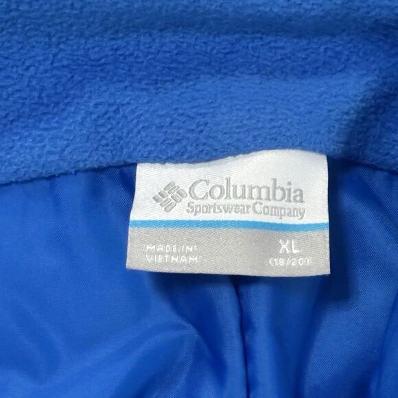Columbia Youth Blue Snowslope II Snow Bib Pants Ski Board Winter Waterproof XL - Picture 8 of 8